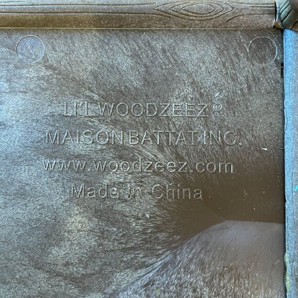 Lil Woodzeez Replacement Bunk Bed Dollhouse Furniture Battat All Blue - Picture 7 of 7